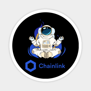 Chainlink coin Crypto coin Cryptocurrency Magnet
